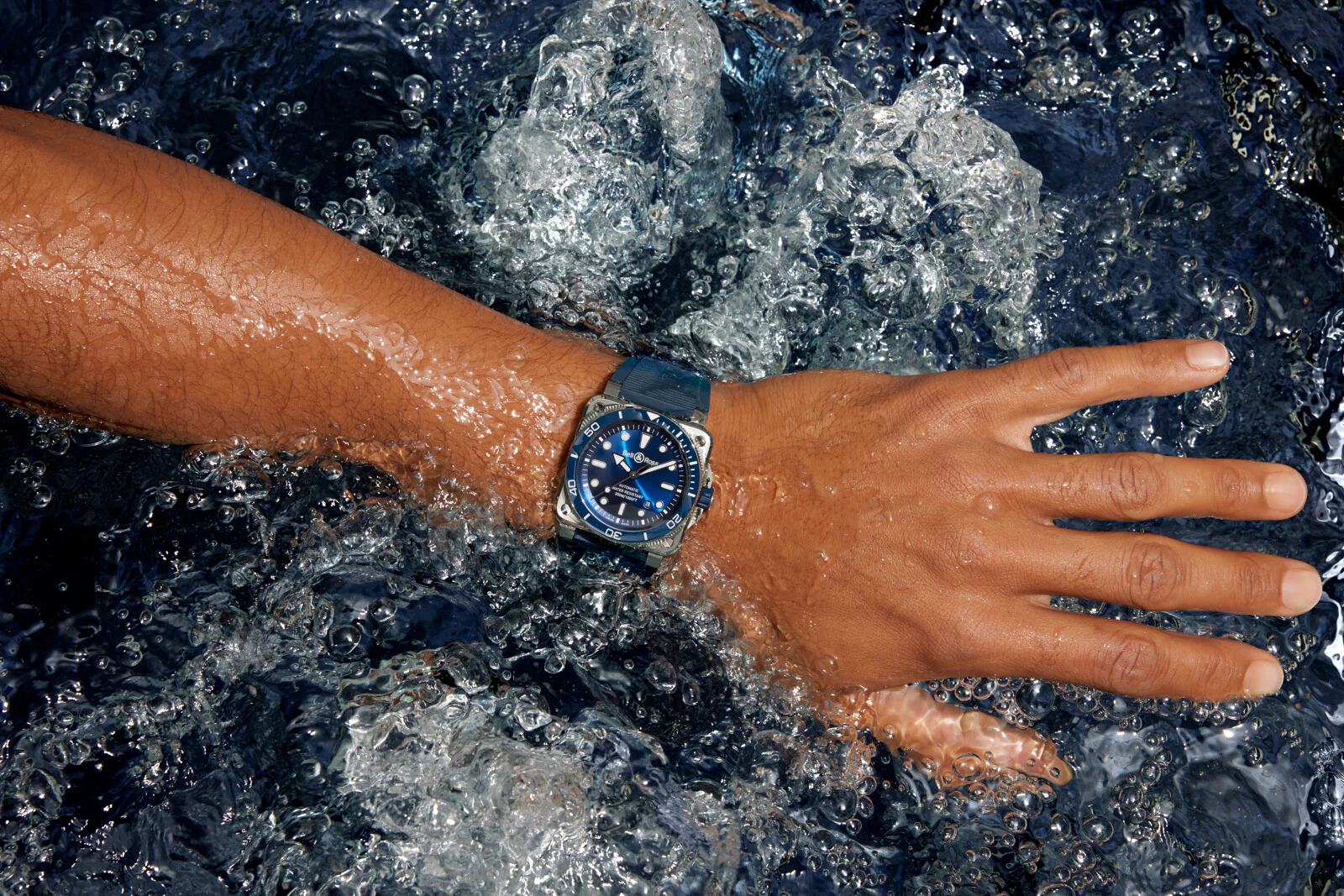 Bell & Ross BR 03 Diver Blue Steel Watch - Image 6