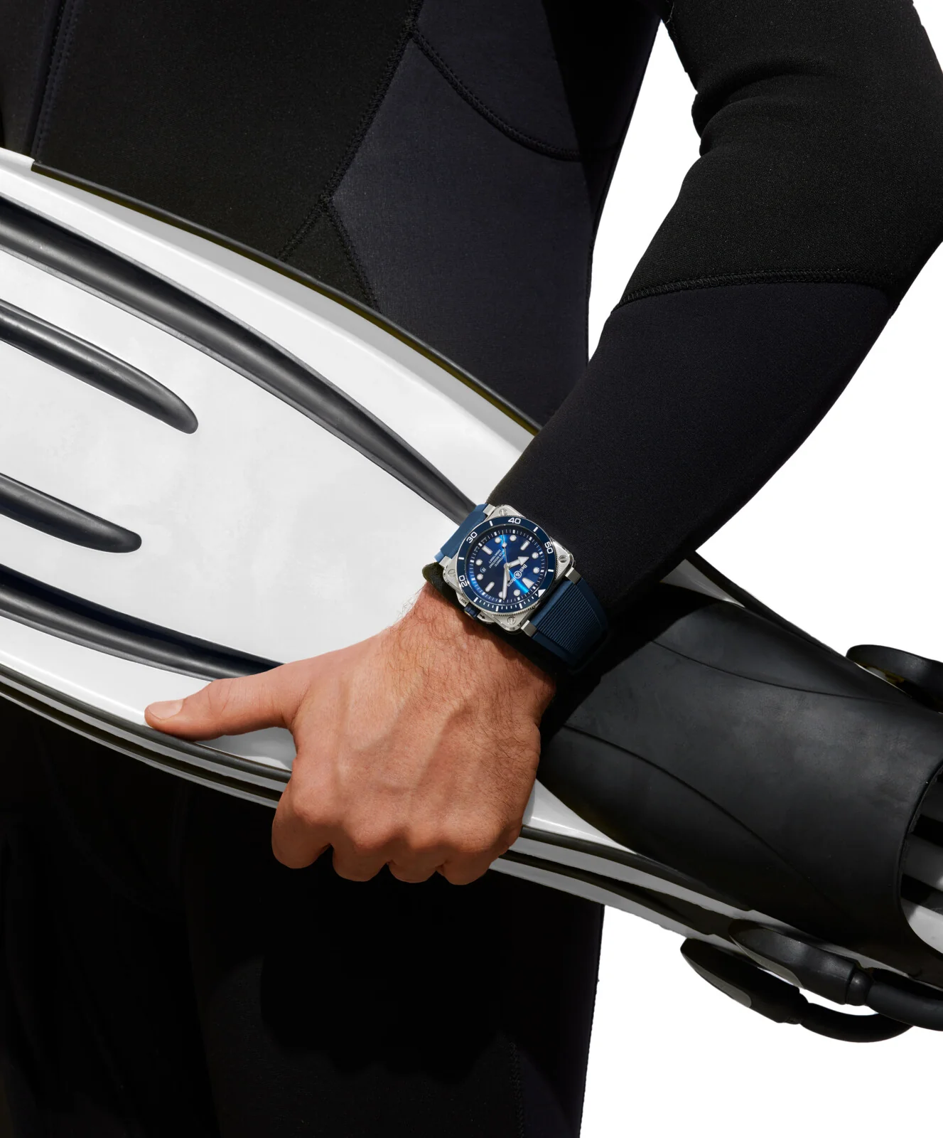 Bell & Ross BR 03 Diver Blue Steel Watch - Image 8