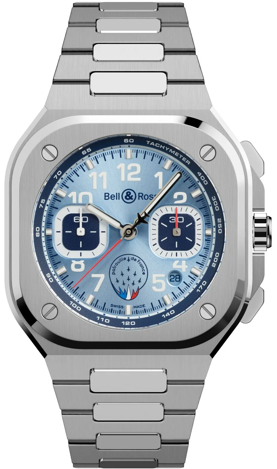 Bell & Ross BR 05 Chrono Patrouille De France Bracelet Limited Edition Watch