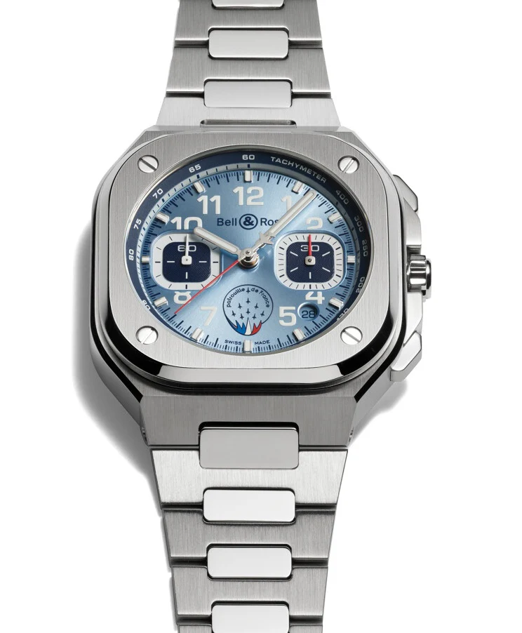 Bell & Ross BR 05 Chrono Patrouille De France Bracelet Limited Edition Watch - Image 2