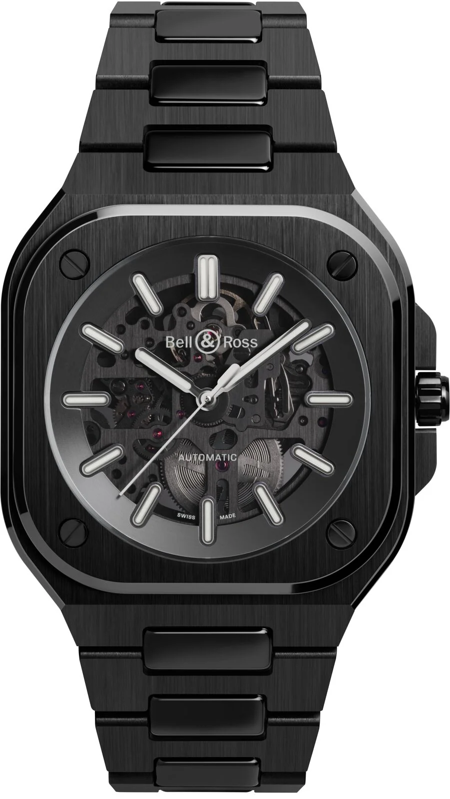 Bell & Ross BR 05 Skeleton Black Ceramic Bracelet Watch