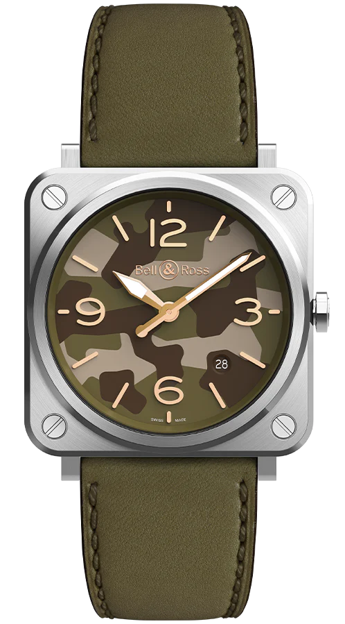 Bell & Ross Watch BRS Green Camo