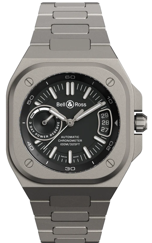 Bell & Ross BR X5 Black Titanium Bracelet Watch