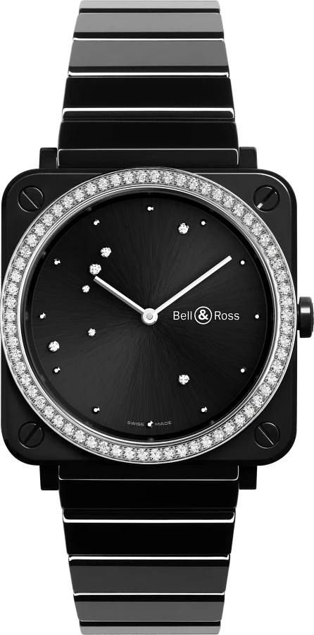 Bell & Ross Watch BRS Diamond Eagle Black