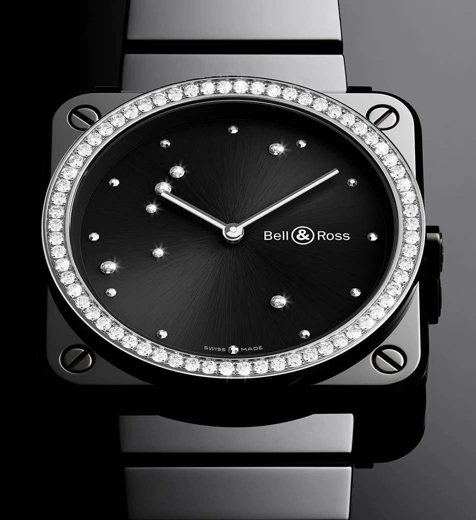 Bell & Ross Watch BRS Diamond Eagle Black - Image 2