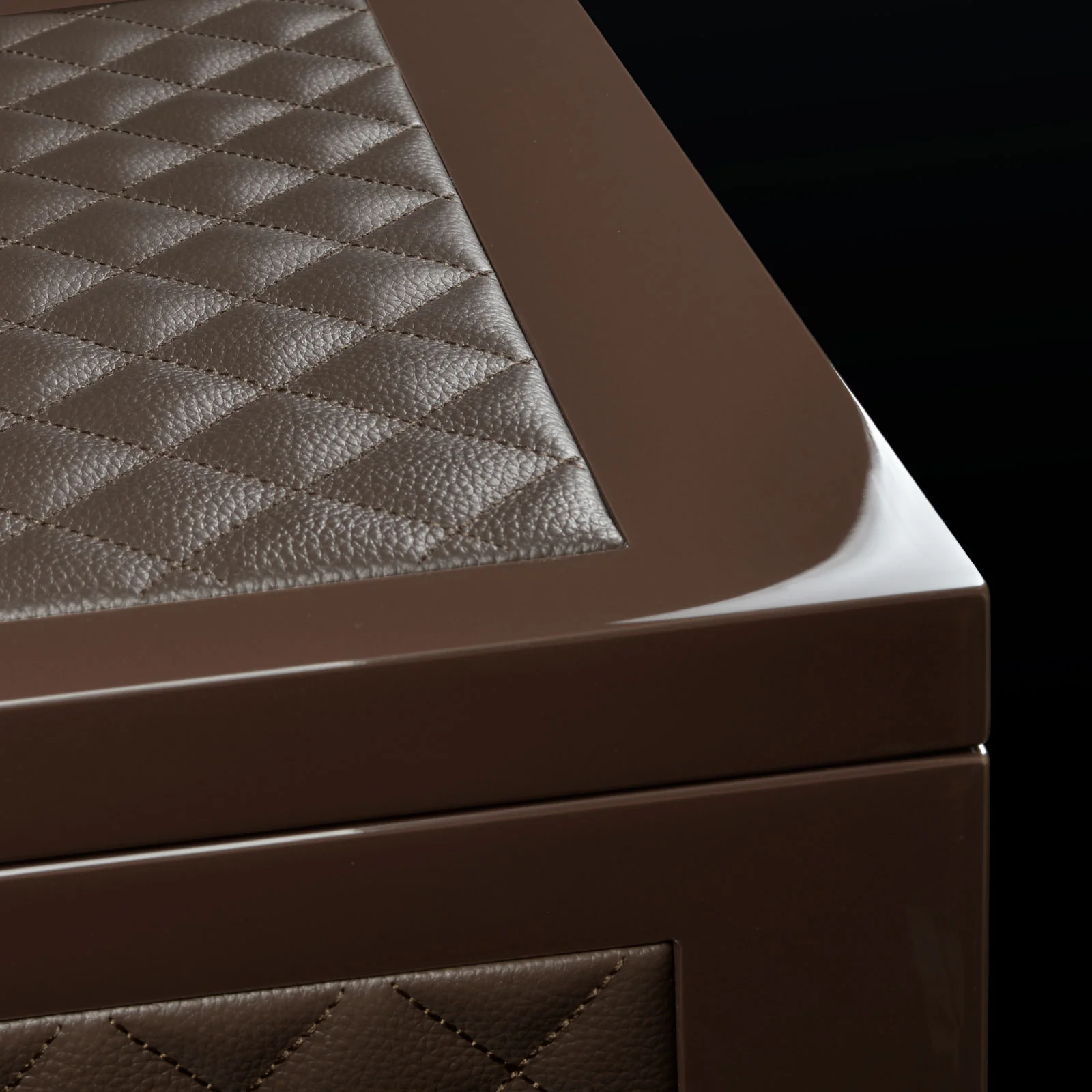 Benson Watch Winder Black Series 6.16 LE Brown/brown leather - Image 7