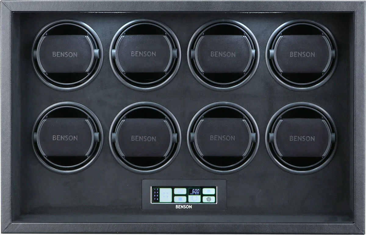 Benson Watch Winder Black Series Leather 8.22.B Black - Image 2