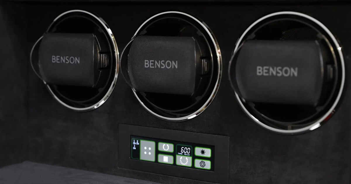 Benson Watch Winder Compact Triple 3.WS White - Image 3