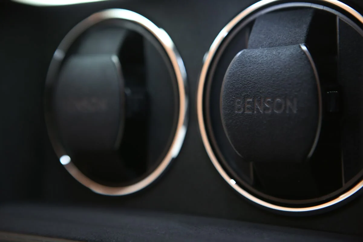 Benson Watch Winder Double Swiss Series 2.20 Green Leather Limited Edition - Image 5