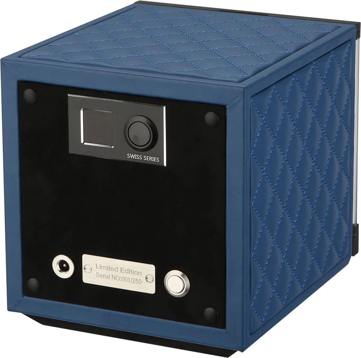 Benson Watch Winder Single Swiss Series 1.20 Blue Leather Limited Edition - Image 3
