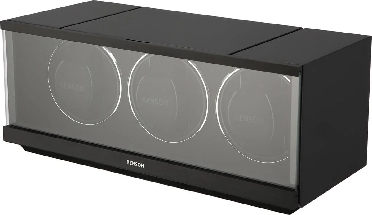Benson Watch Winder Triple Swiss Series 3.20 Black - Image 2