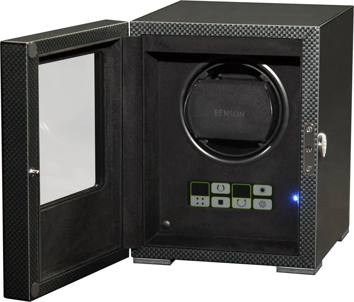 Benson Watch Winder Black Series 1.16.CF Carbon Fibre - Image 3