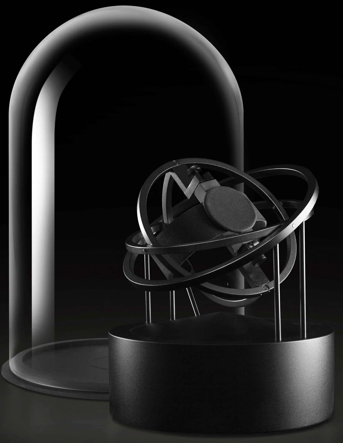 Bernard Favre Watch Winder Planet Double Axis Black Base