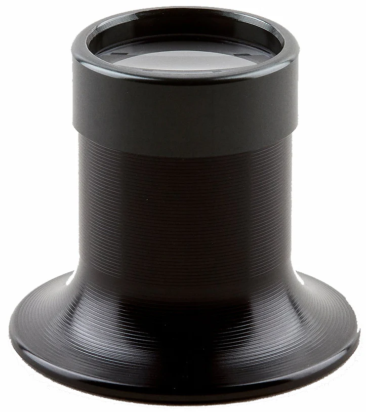 Bernard Favre Watchmakers Eye Loupe Black Tool Black Aluminium With Carbon - Image 3