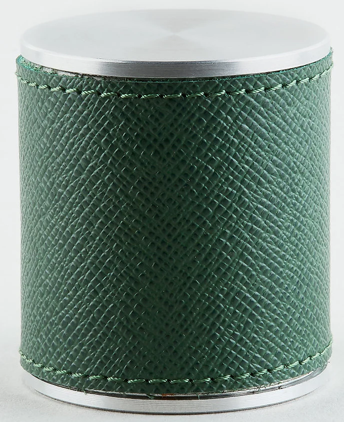 Bernard Favre Watchmakers Eye Loupe Black Tool Silver Aluminium With Green Leather - Image 2