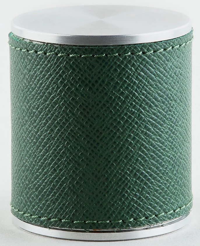 Bernard Favre Watchmakers Eye Loupe Green Tool Silver Aluminium With Green Leather - Image 2