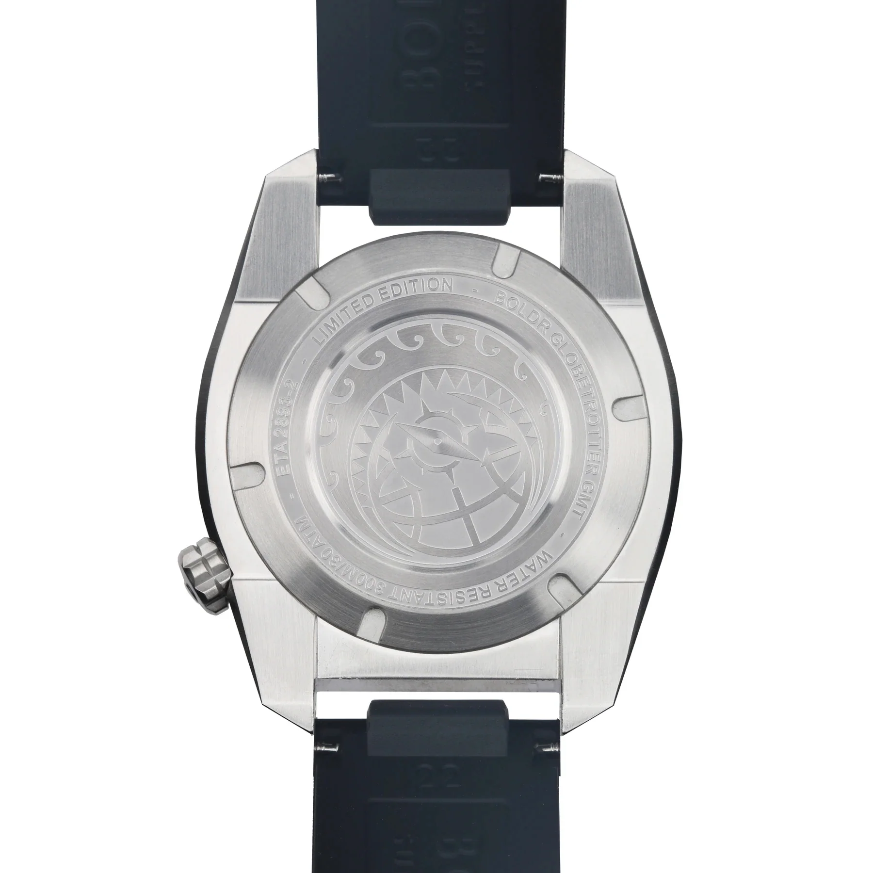 Boldr Watch Globetrotter GMT Blue Black - Image 3