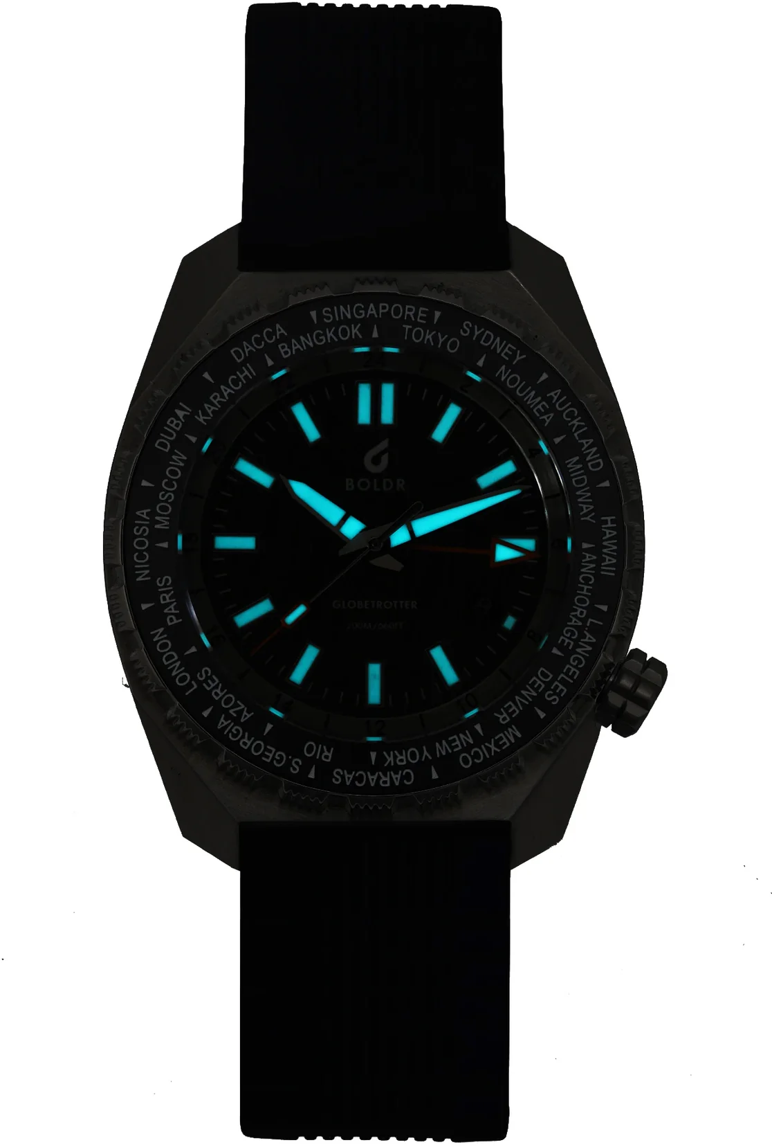 Boldr Watch Globetrotter GMT Meteoblack - Image 2