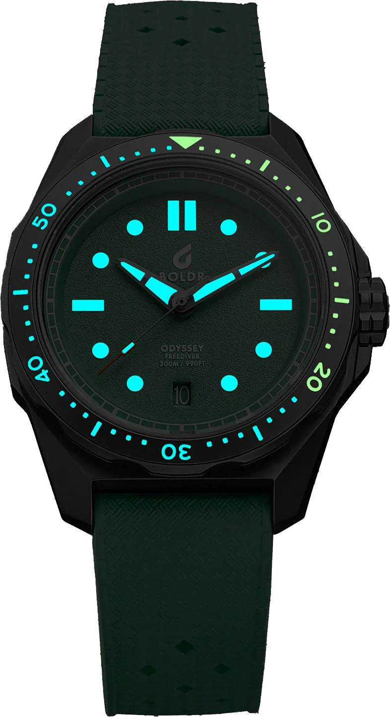 Boldr Watch Odyssey Freediver Mint Green Limited Edition D - Image 2