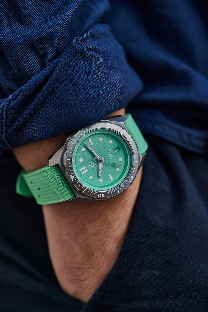 Boldr Watch Odyssey Freediver Mint Green Limited Edition D - Image 5
