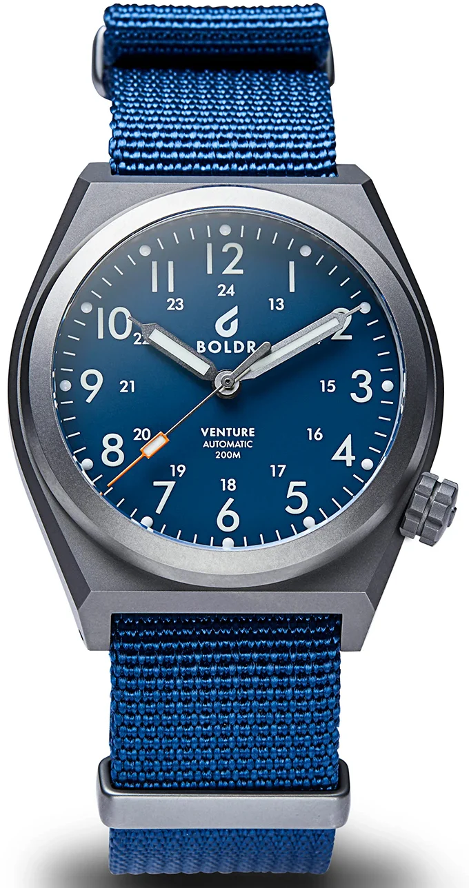 Boldr Watch Venture Navy Blue
