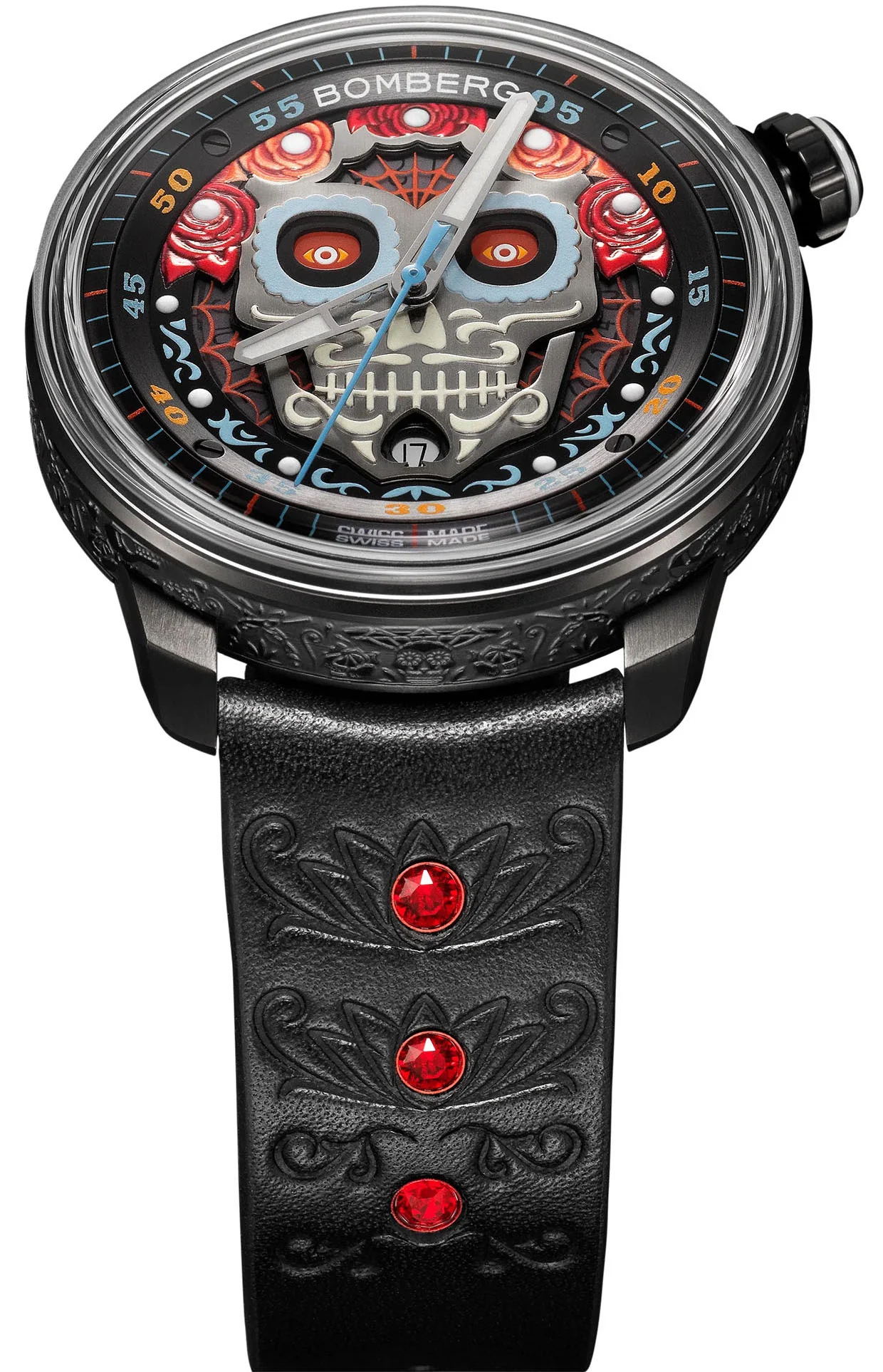 Bomberg BB-01 Auto Mariachi Black Limited Edition Watch - Image 3