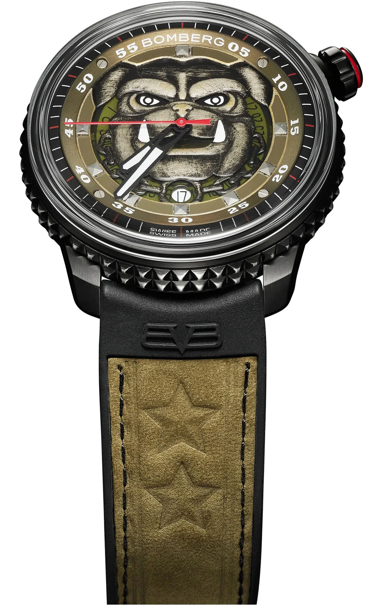 Bomberg BB-01 Auto Military Bulldog Limited Edition Watch - Image 3