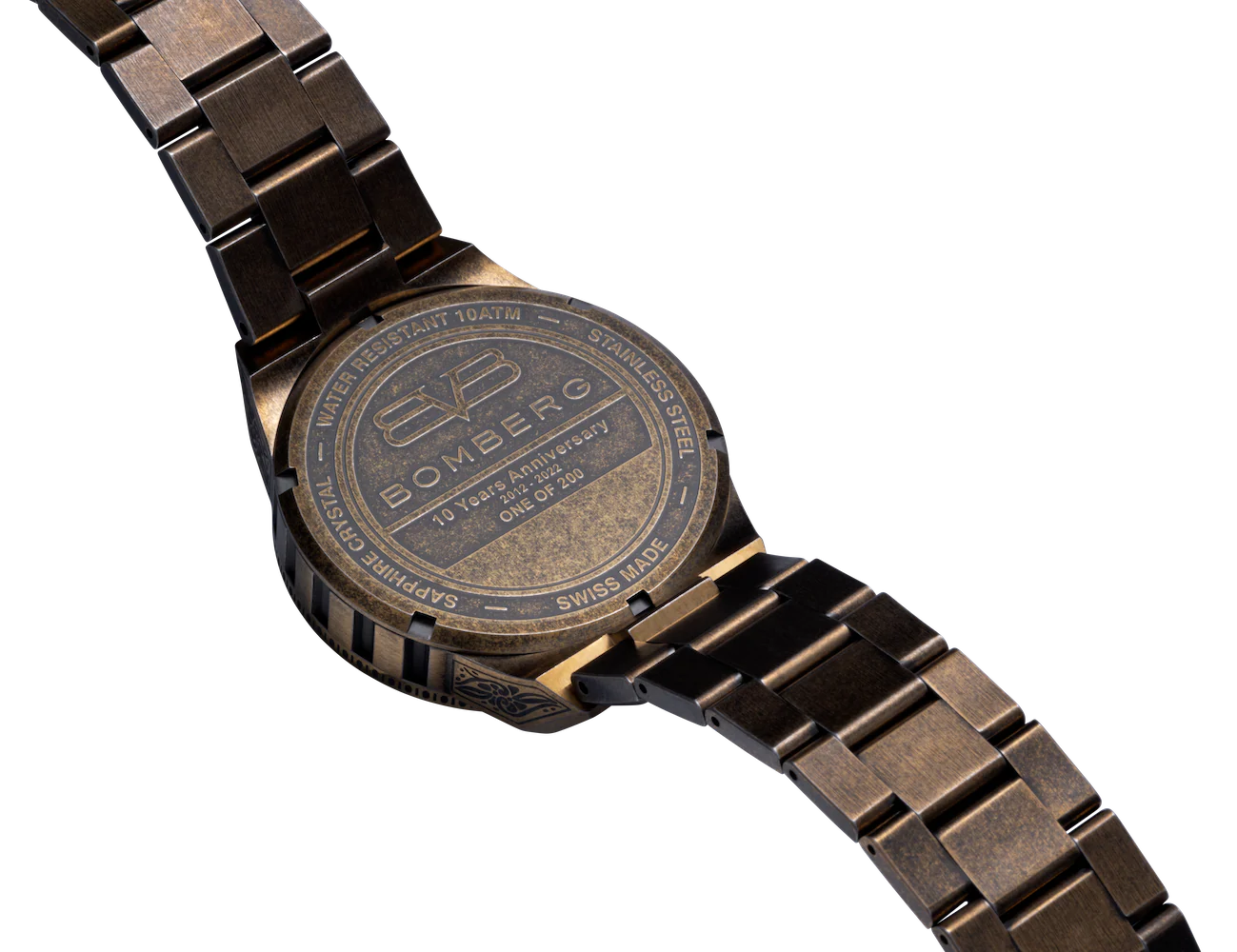 Bomberg Bolt-68 Neo Spartacus Bronze PVD Limited Edition Watch - Image 2