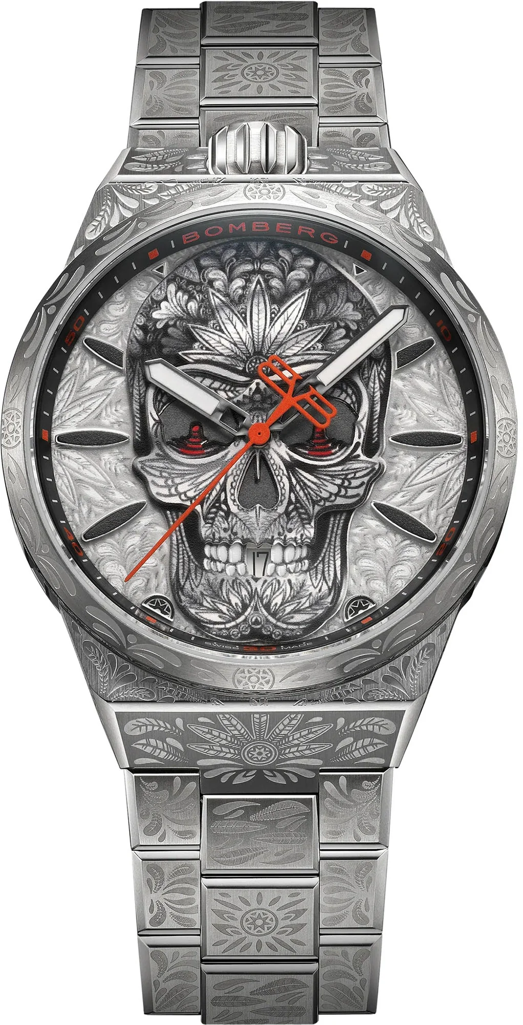 Bomberg Bolt-68 Neo Tattooed Skull Limited Edition Watch