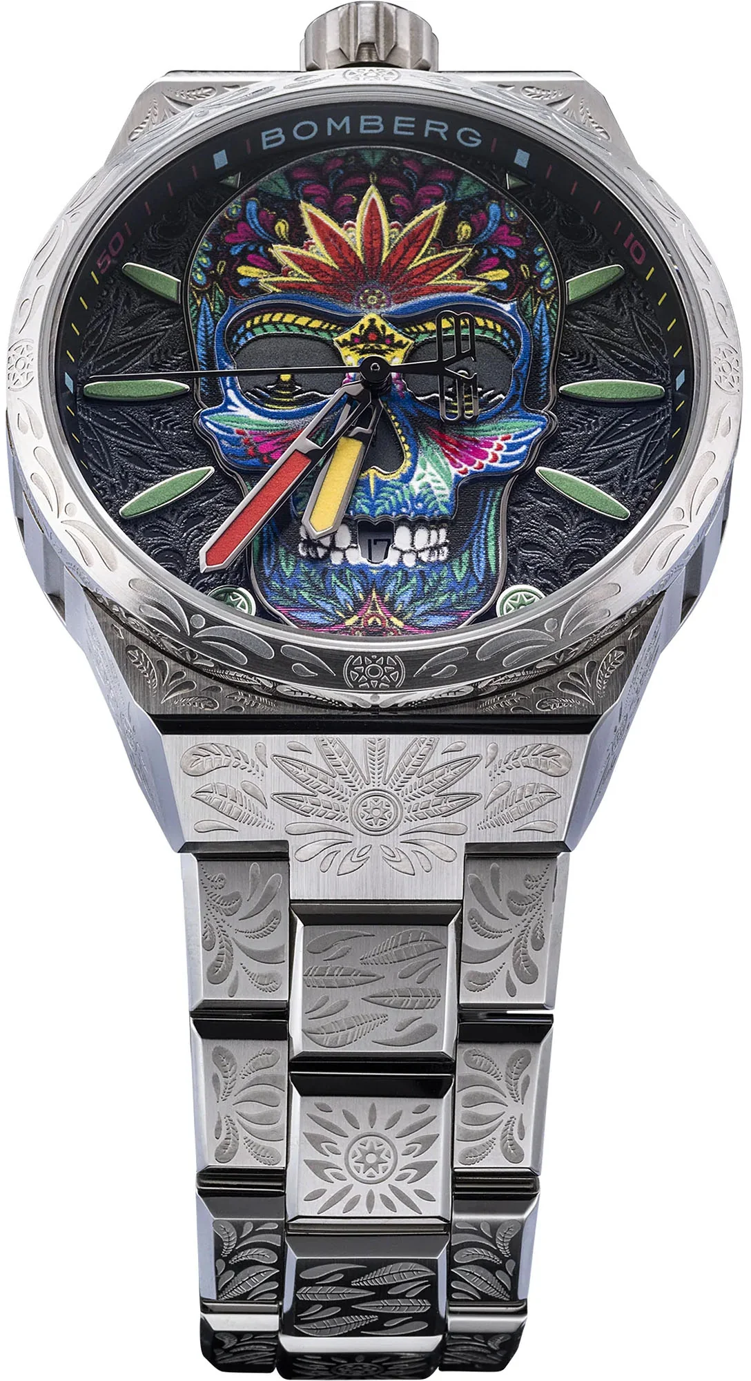 Bomberg Bolt-68 Neo Tattooed Skul II Limited Edition Watch - Image 4