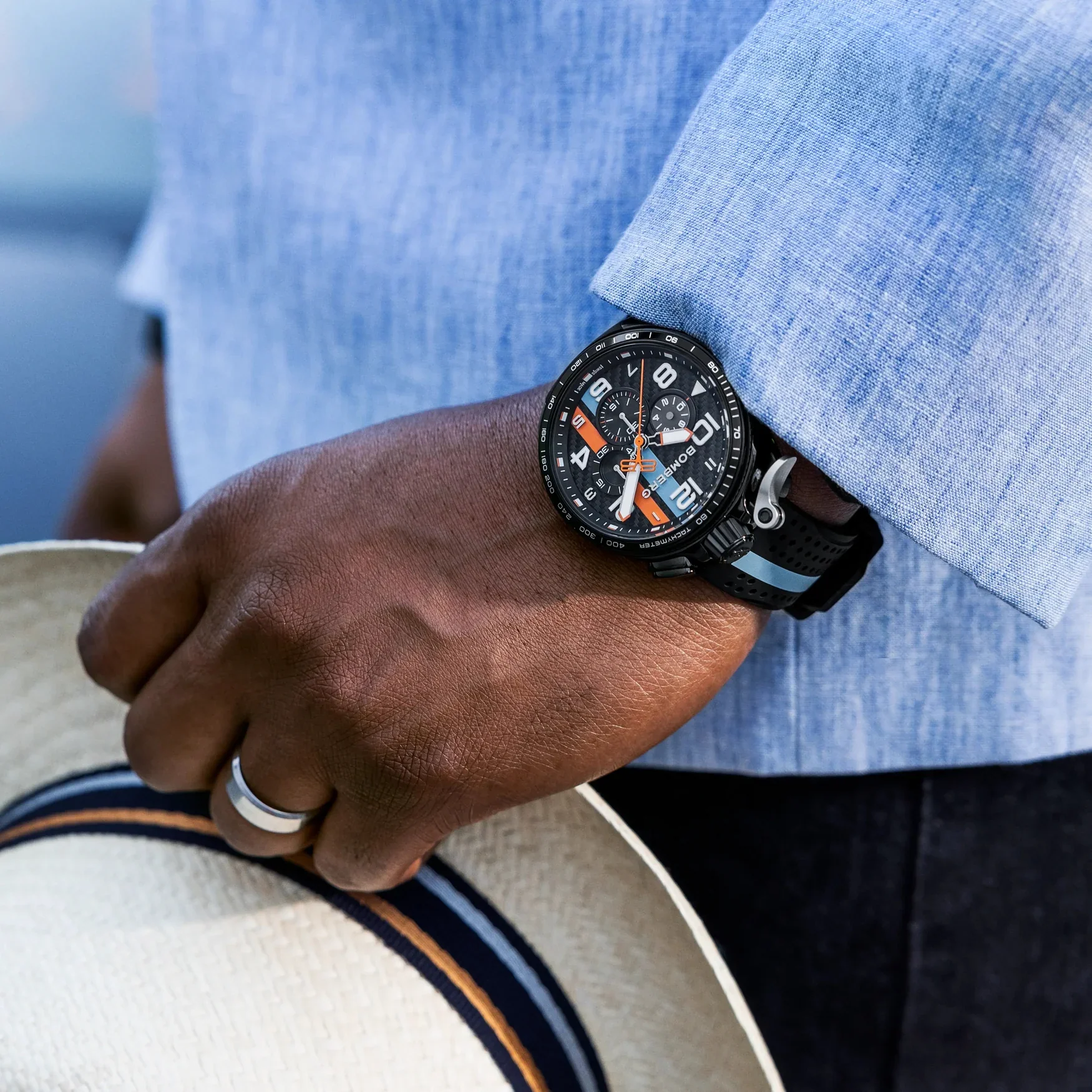 Bomberg BOLT-68 Racing Carbon Edition Watch - Image 11