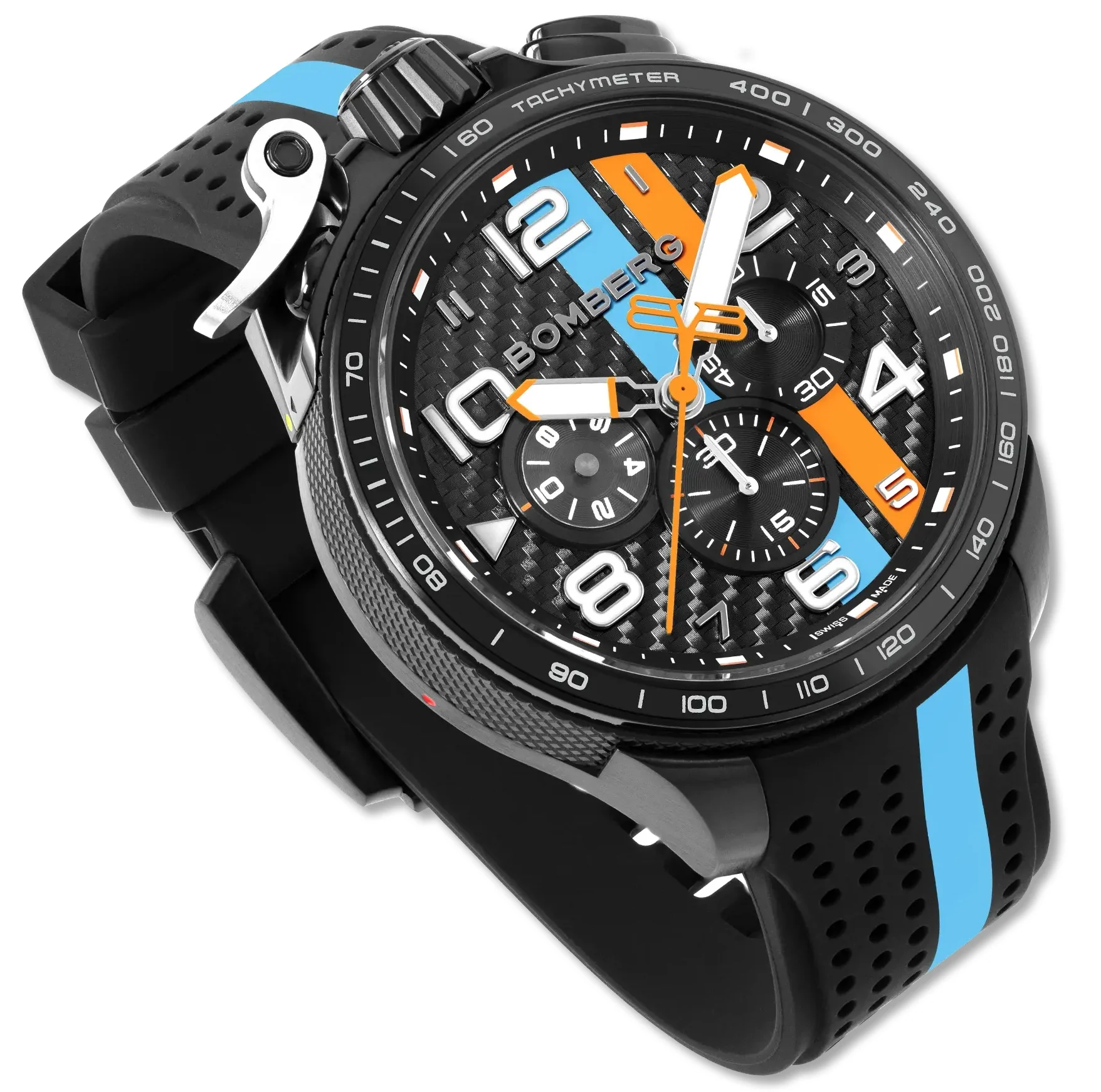 Bomberg BOLT-68 Racing Carbon Edition Watch - Image 9