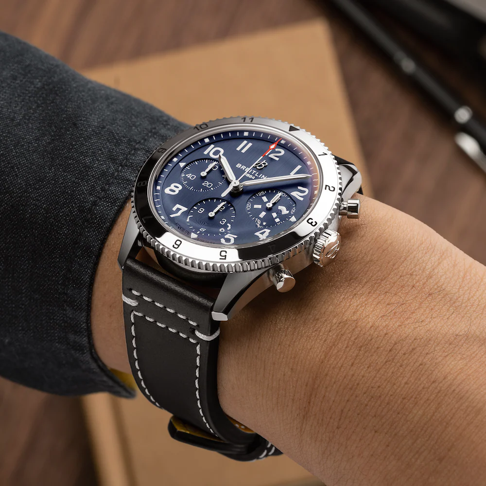 Breitling Classic AVI Chronograph 42 Vought F4U Corsair Watch - Image 5