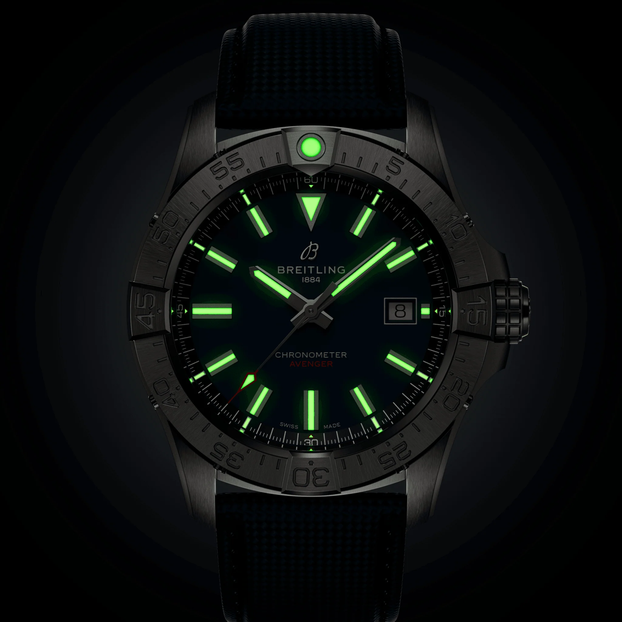 Breitling Avenger Automatic 42 Blue Watch - Image 6