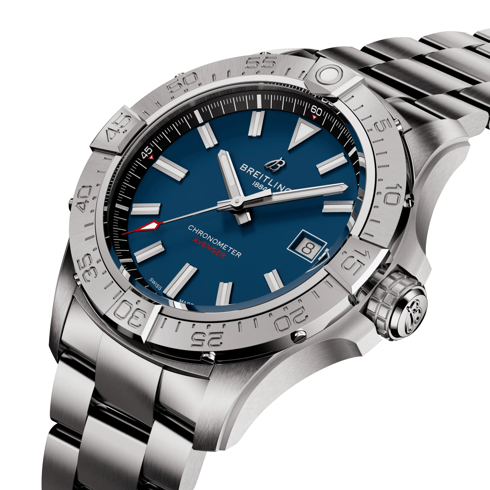 Breitling Avenger Automatic 42 Blue Bracelet Watch - Image 2