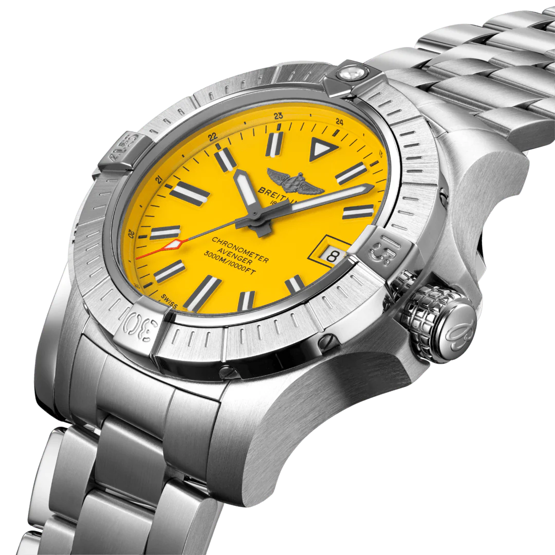 Breitling Watch Avenger Automatic 45 Seawolf Steel Bracelet - Image 4