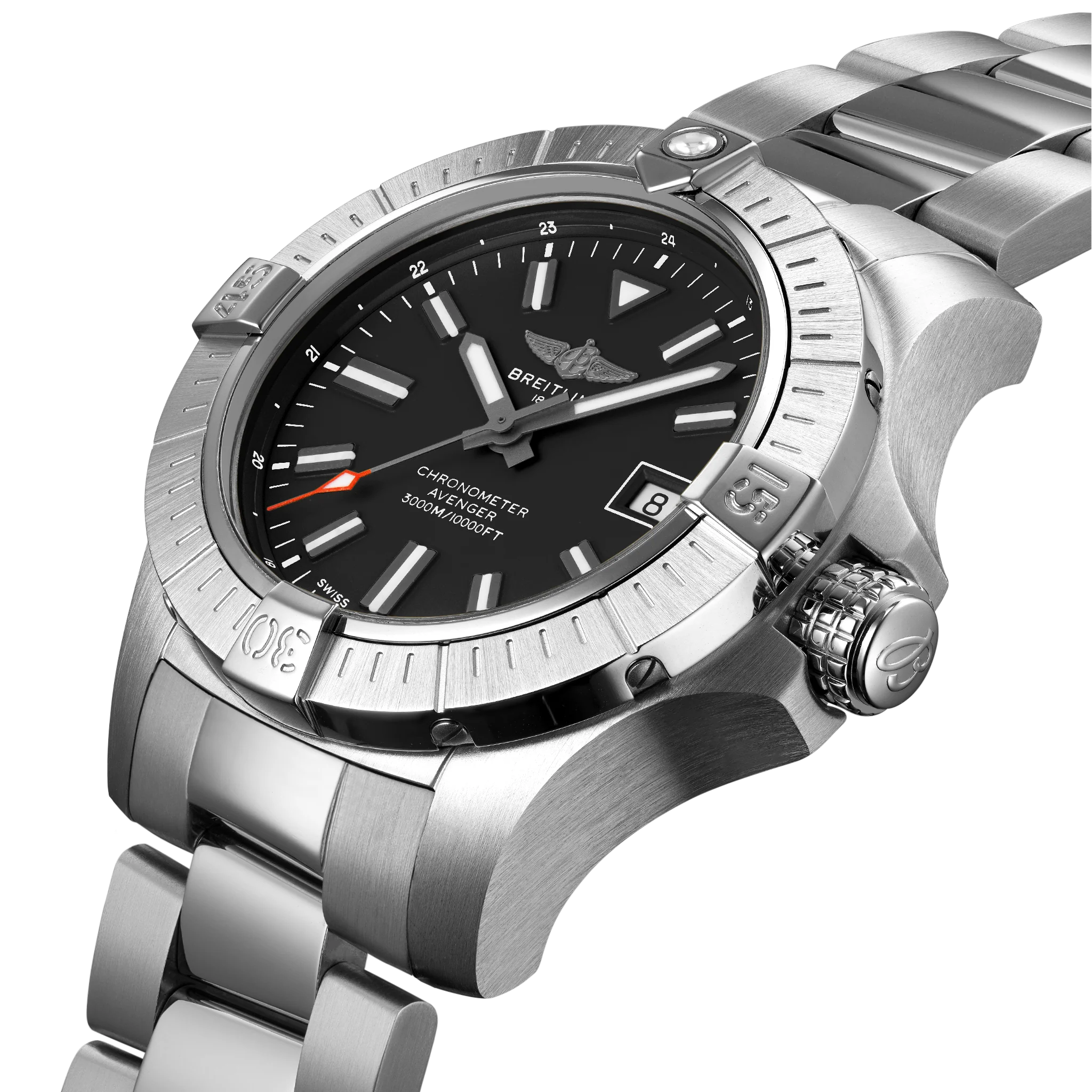 Breitling Watch Avenger Automatic 45 Seawolf UK Limited Edition Bracelet D - Image 2