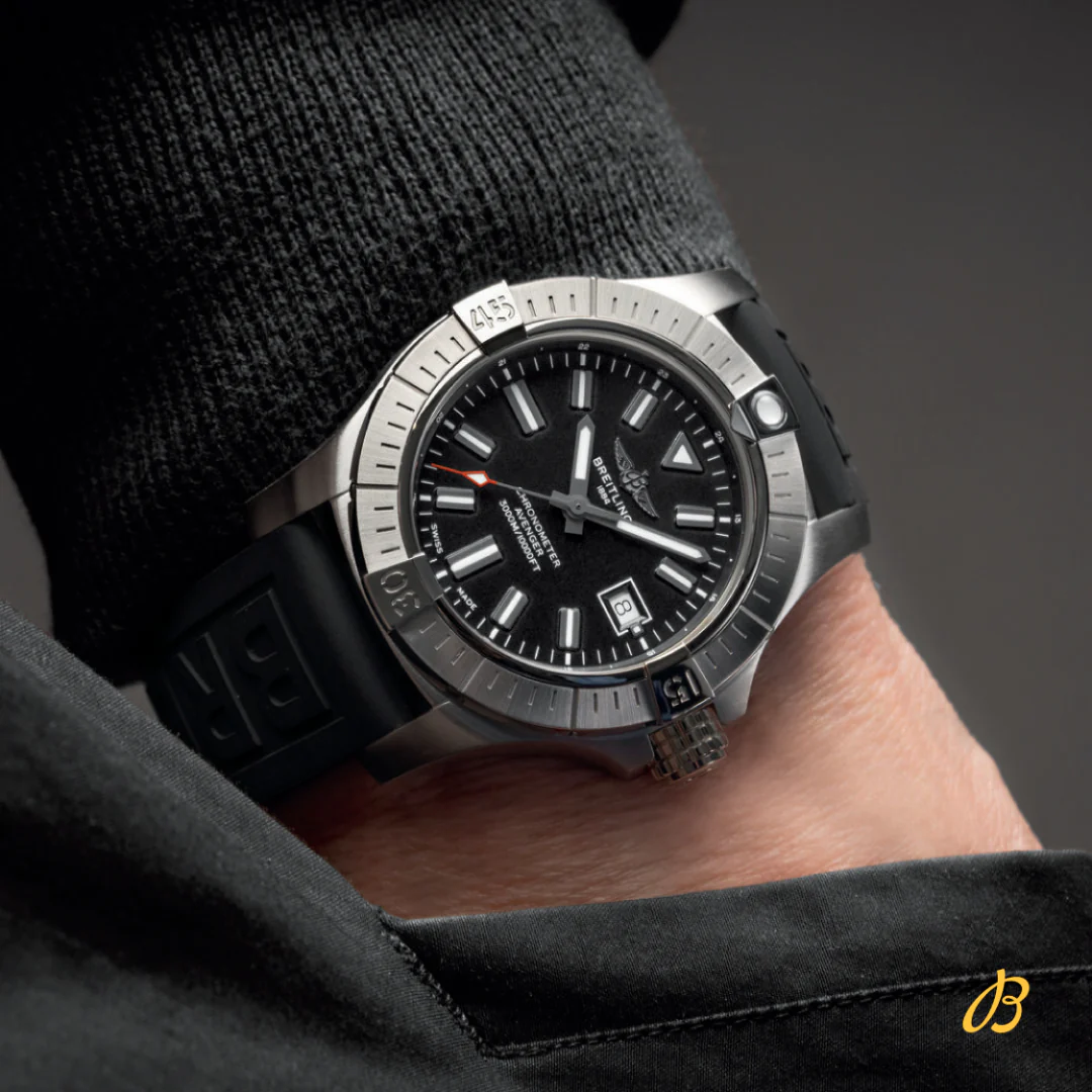 Breitling Watch Avenger Automatic 45 Seawolf UK Limited Edition Bracelet D - Image 5
