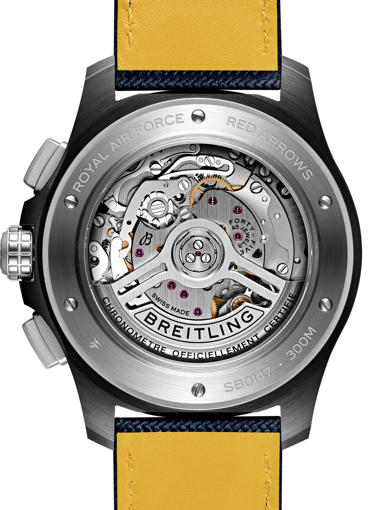 Breitling Avenger B01 44 Night Mission Red Arrows Watch - Image 4