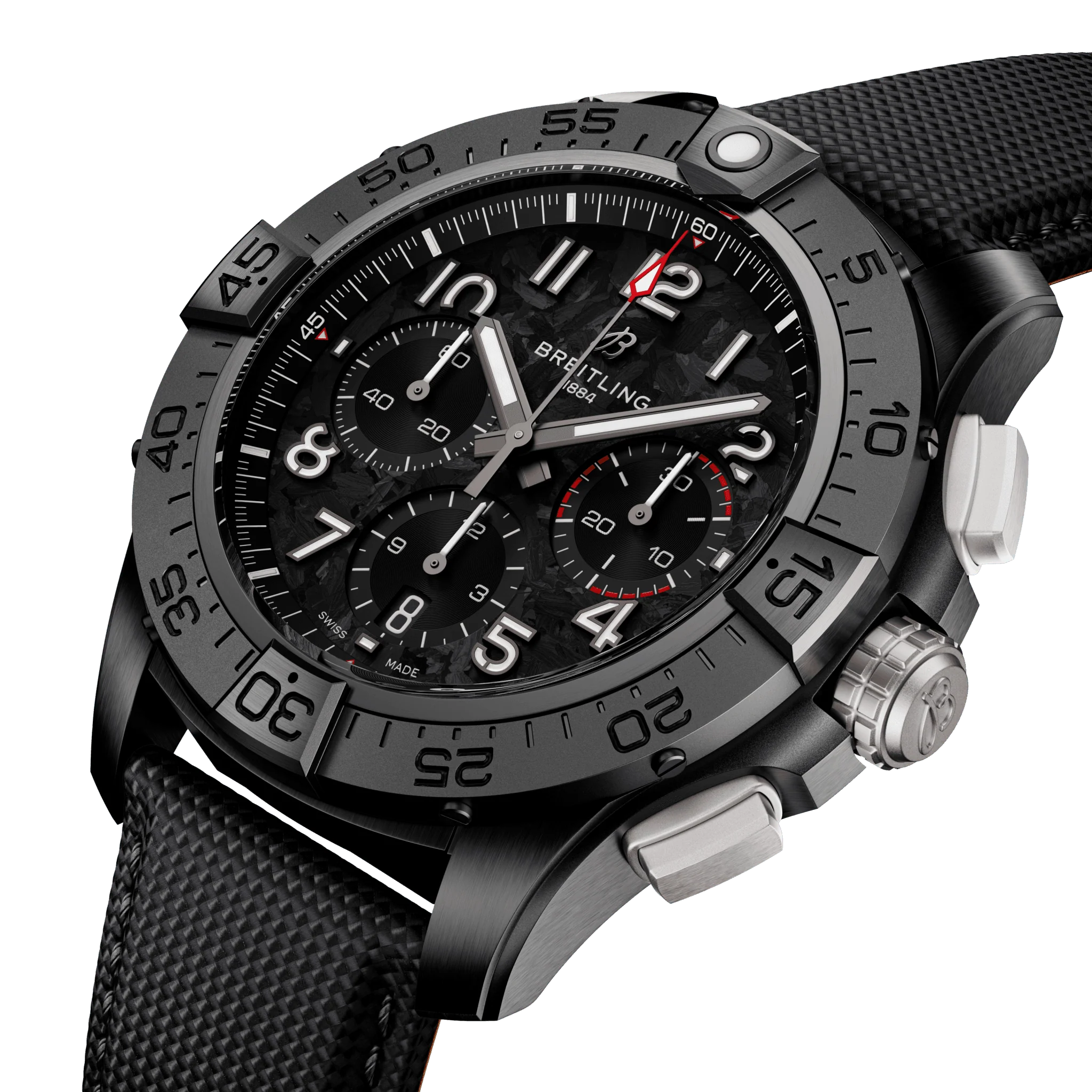 Breitling Avenger B01 Chronograph 44 Night Mission Carbon Watch - Image 2