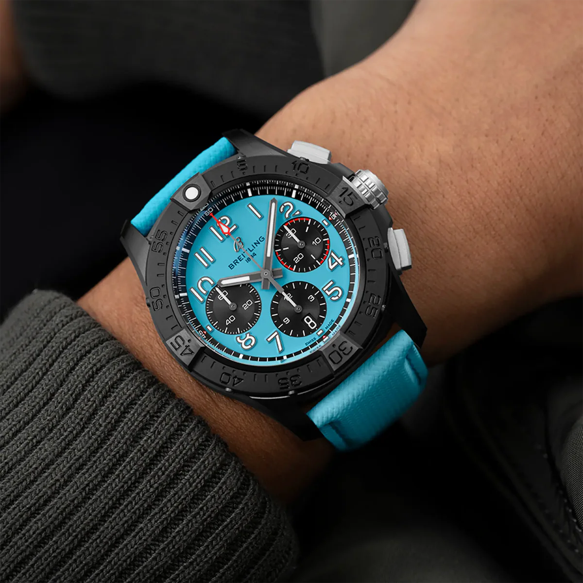 Breitling Avenger B01 Chronograph 44 Night Mission Watch - Image 6