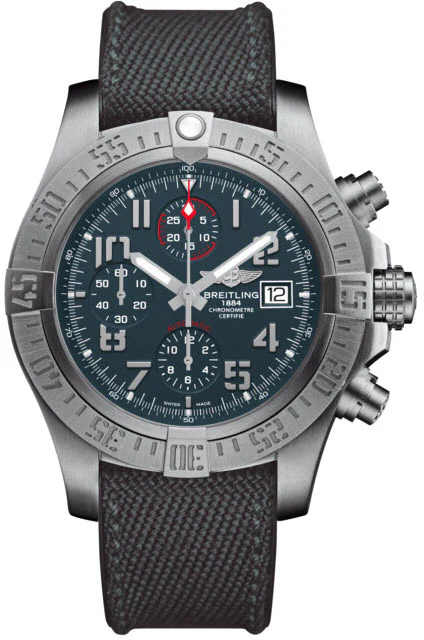 Breitling Watch Avenger Bandit Titanium Gray