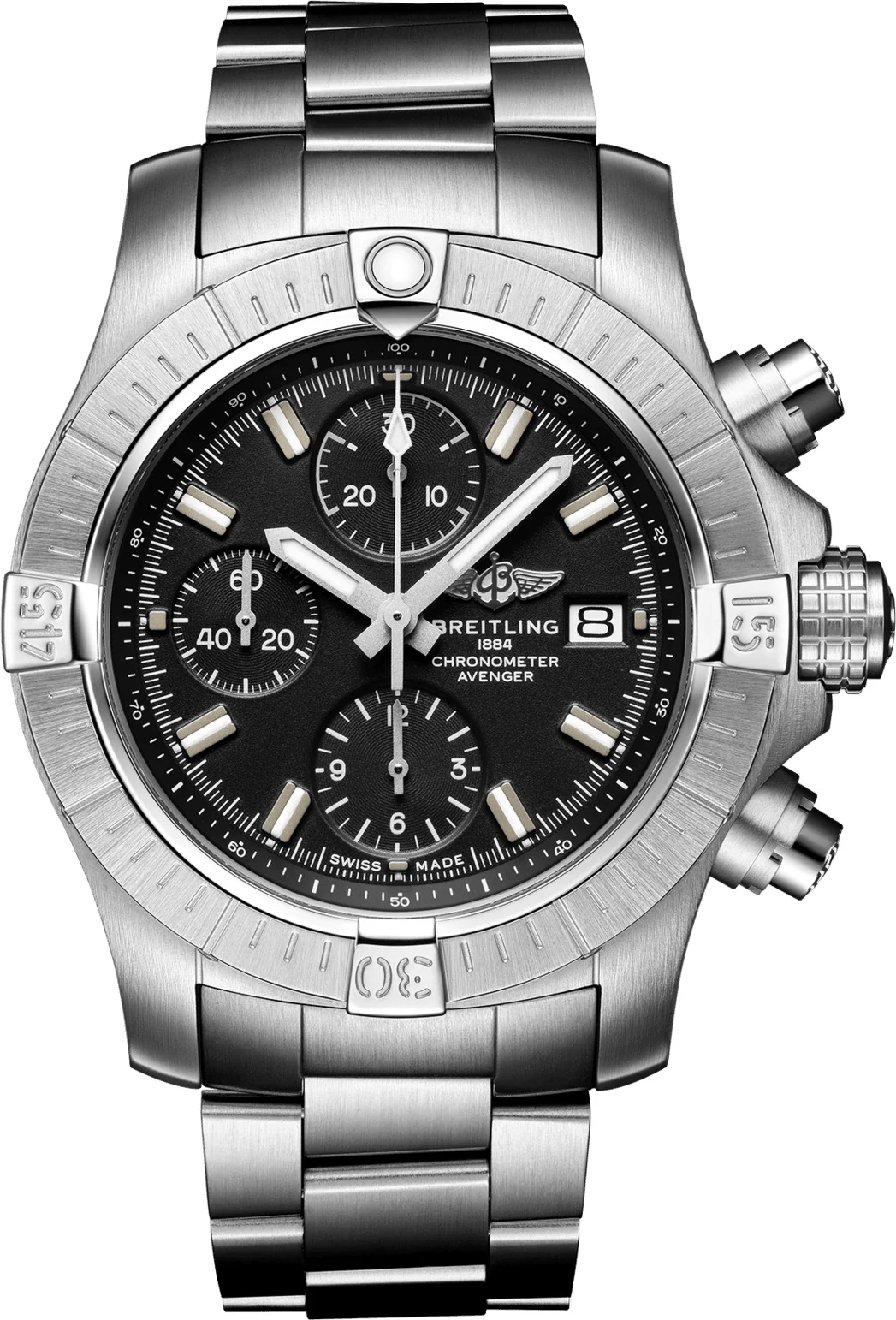 Breitling Watch Avenger Chronograph 43 Steel Bracelet D