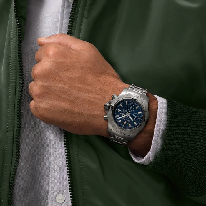 Breitling Watch Avenger Chronograph 45 Blue Bracelet D - Image 5