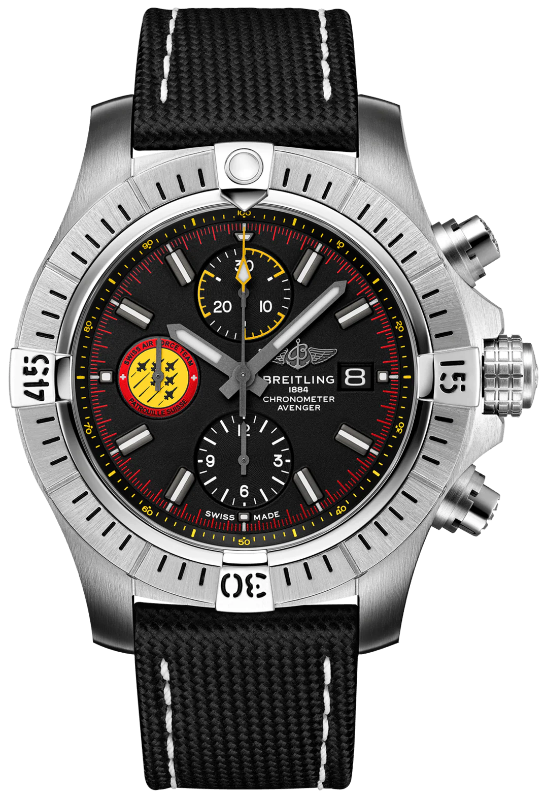 Breitling Watch Avenger Chronograph 45 Swiss Air Force Team Limited Edition