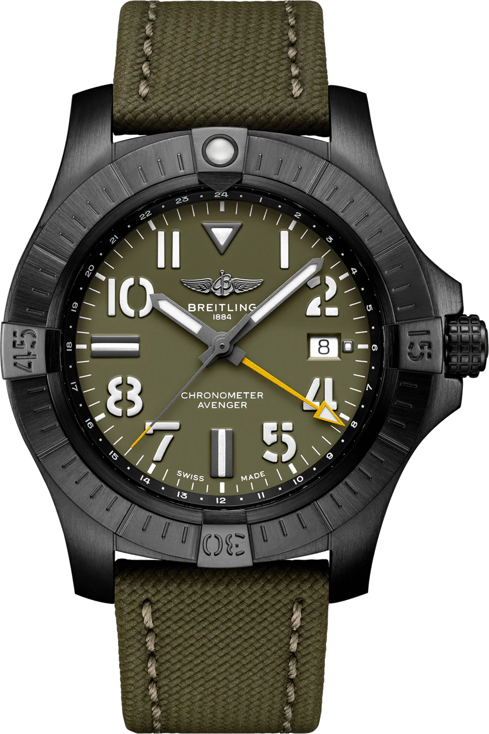 Breitling Watch Avenger GMT Night Mission Limited Edition