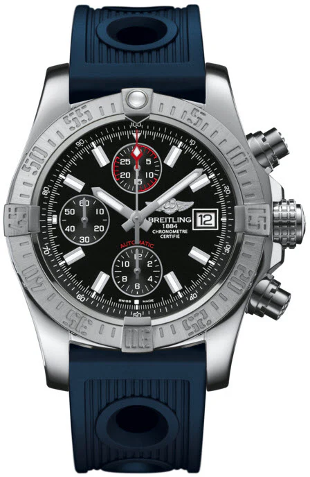 Breitling Watch Avenger II Steel Volcano Black