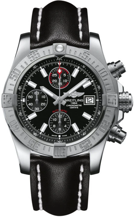 Breitling Watch Avenger II Steel Volcano Black
