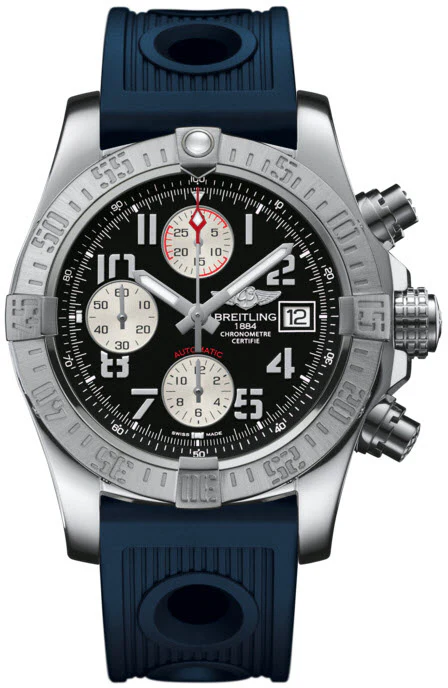 Breitling Watch Avenger II Steel Volcano Black