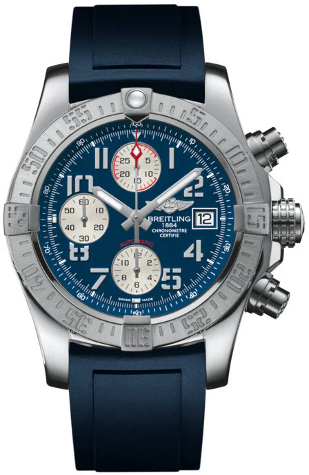 Breitling Watch Avenger II Steel Mariner Blue